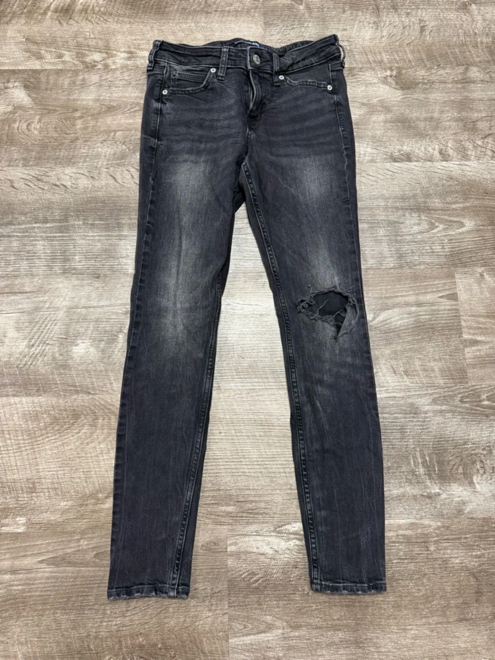 Calvin Klein Black Skinny Jeans Size 26x30